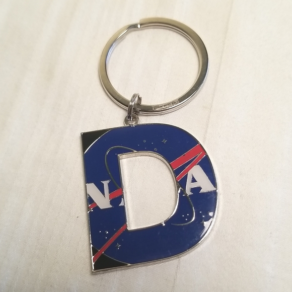 Nasa Initial D Keychain - Picture 1 of 3